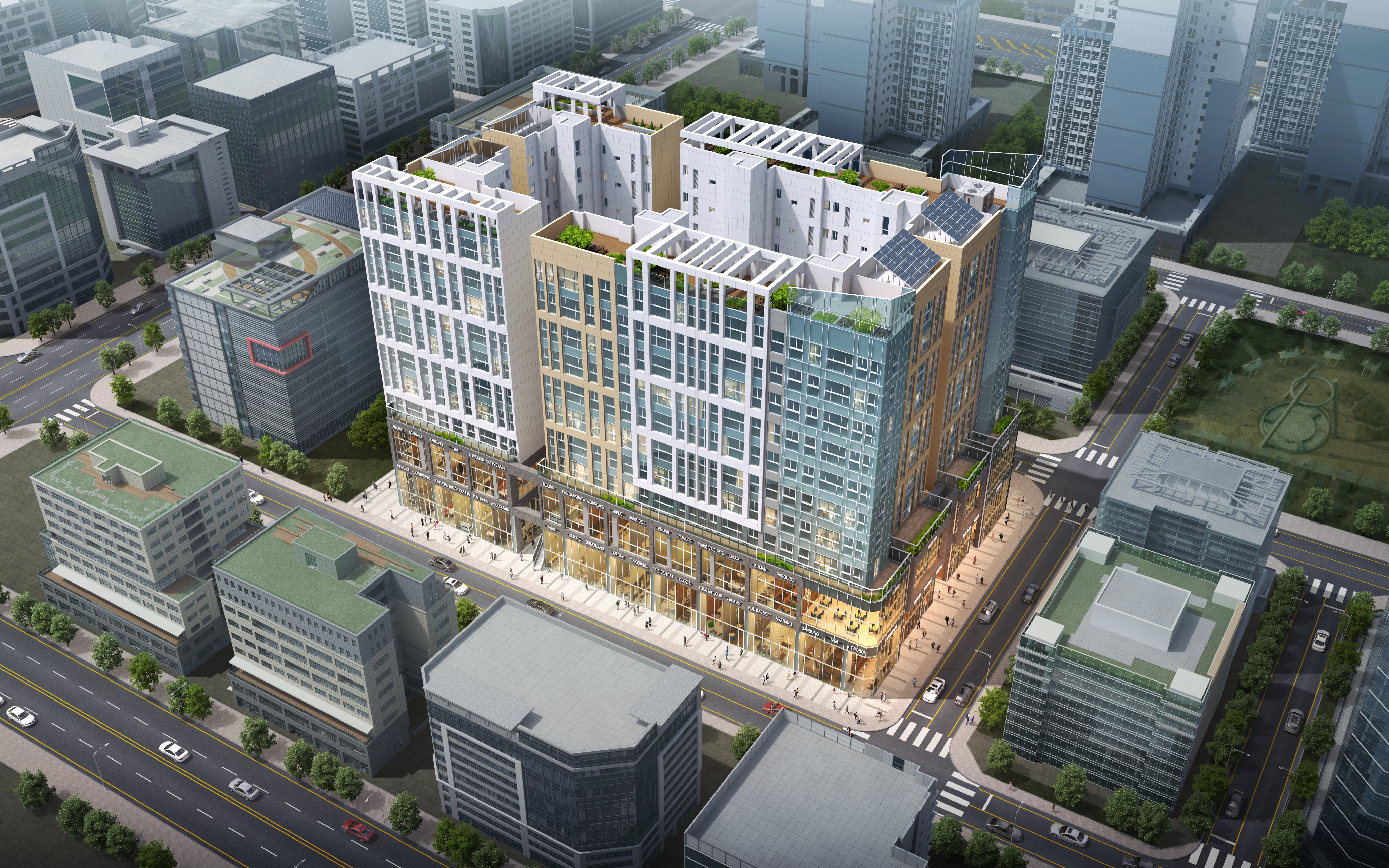 월드메르디앙 송도 사업 안내 이미지